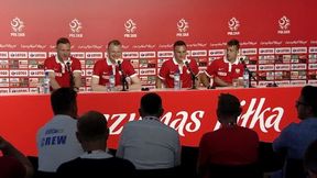 Konferencja prasowa reprezentacji Polski (Zając, Peszko, Cionek)