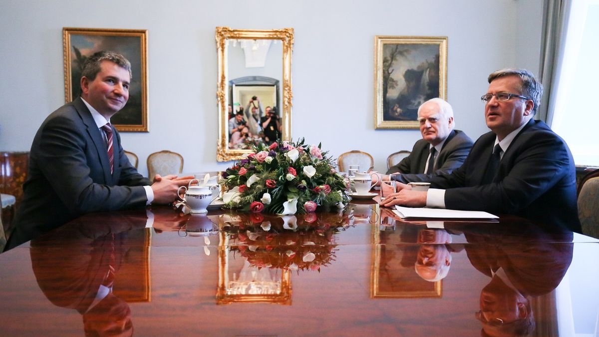 Spotaknie ministra finansów z prezydentem.