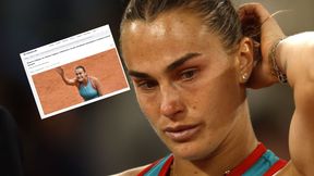 "Wielokrotnie przeklinała". Białoruskie media o porażce Sabalenki