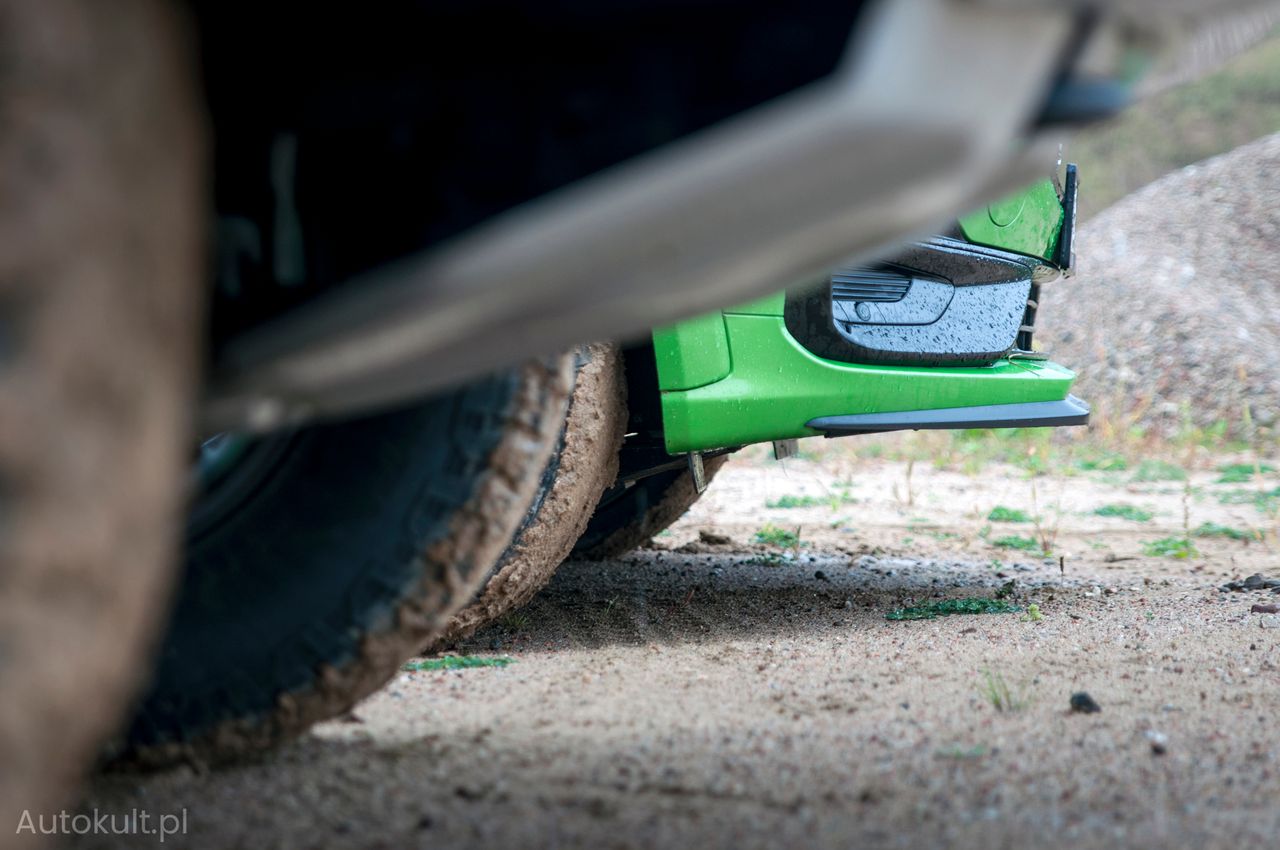 Jak zajrzeć niżej, to Puma ST ma imponujący prześwit i dobry kąt natarcia - jak na auto tej klasy.