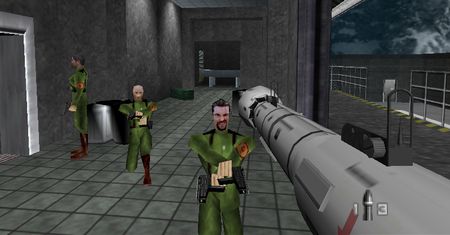 Kelner, w moim Perfect Dark pływa złote oko!