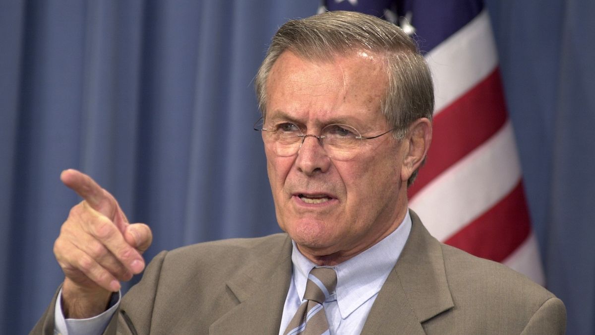 Nie żyje Donald Rumsfeld 