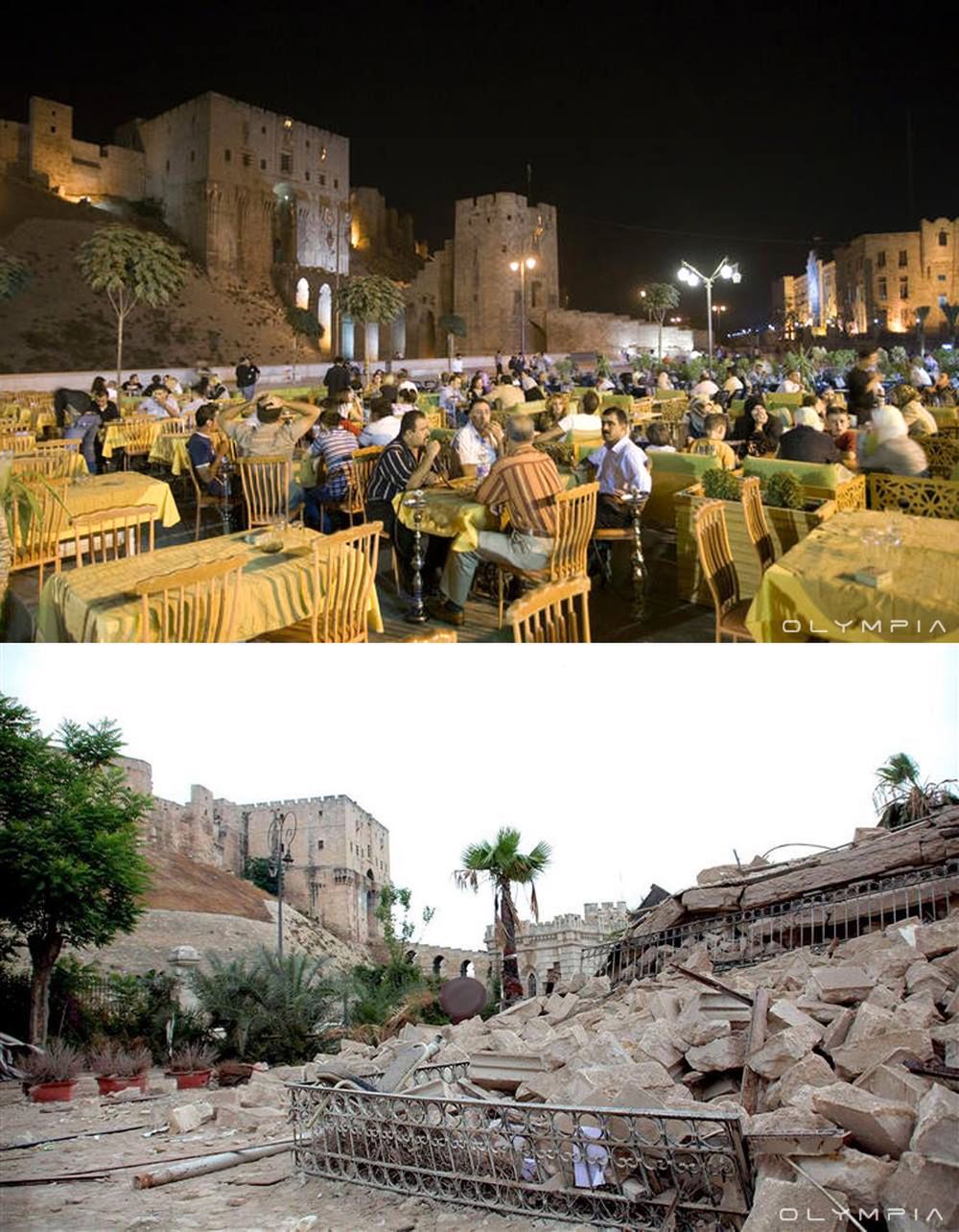 Syria przed i po wojnie - przerażające zdjęcia ukazujące zniszczenia i dramat mieszkańców 14