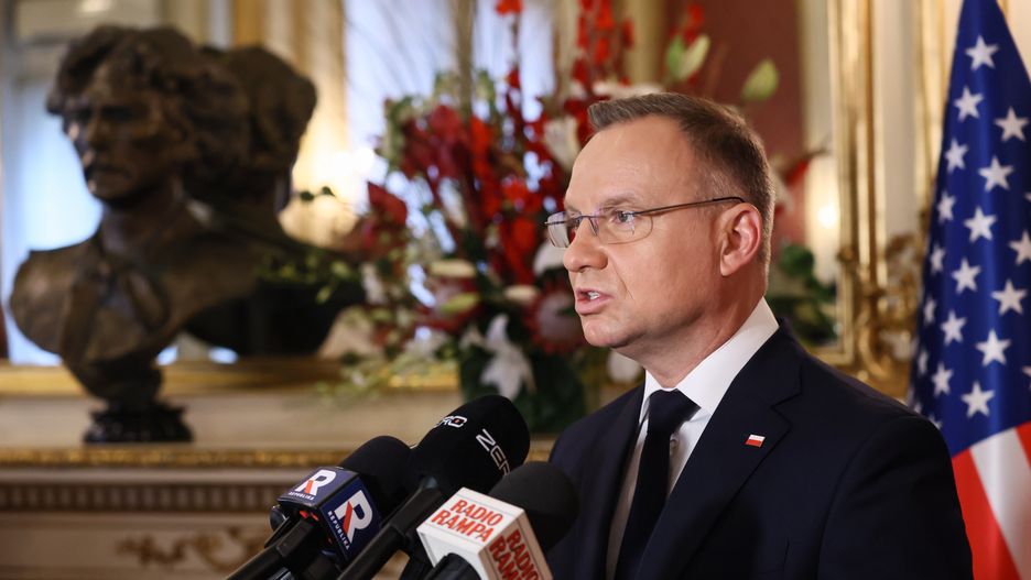 Andrzej Duda w USA. W wywiadzie odniósł się do nuklearnych gróźb