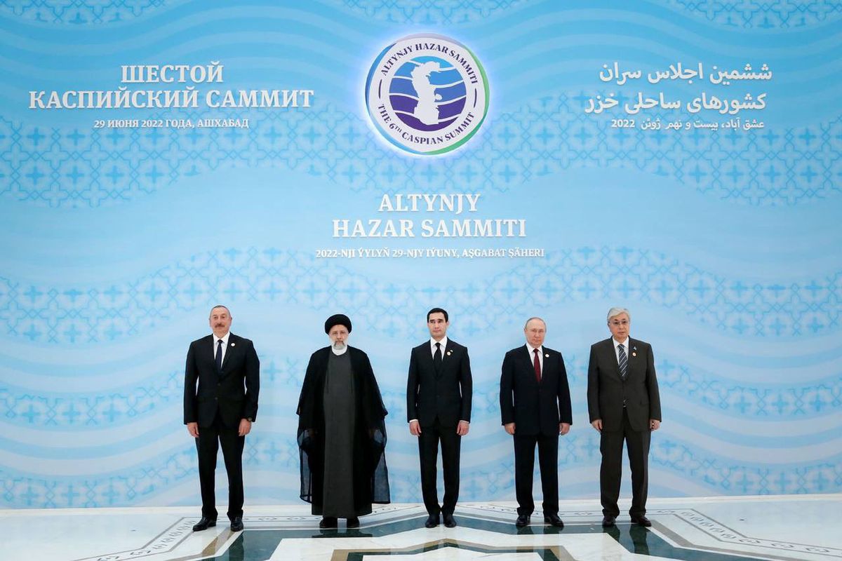 Szczyt państw Morza Kaspijskiego. Na spotkaniu obecny Putin