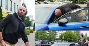 Szczęśliwy Gortat wsiada do Porsche Panamera za ponad PÓŁ MILIONA (ZDJĘCIA)