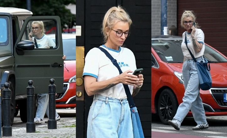 Martyna Wojciechowska załatwia sprawunki na mieście