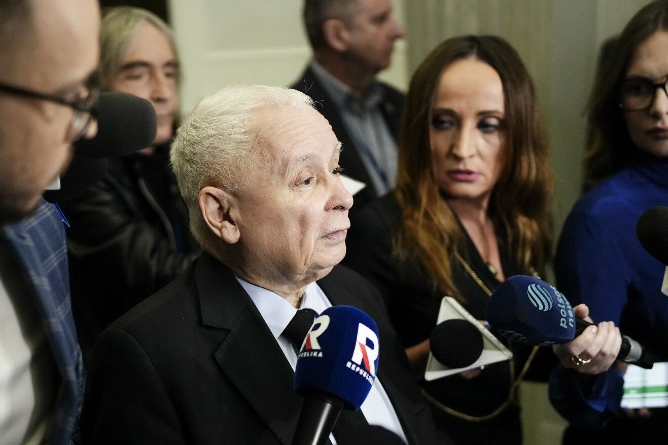 Kaczyński starł się z dziennikarką TVP o program SAFE