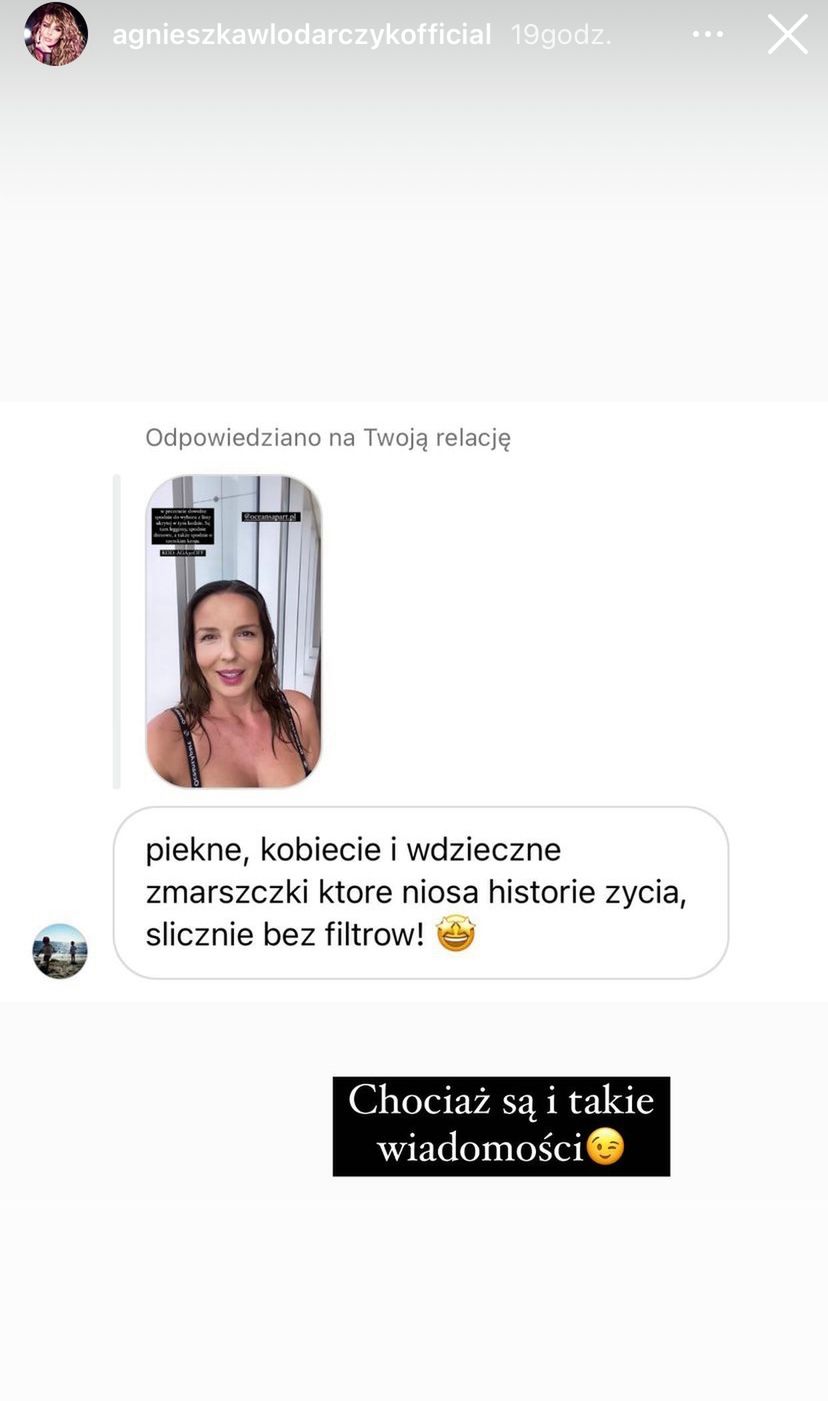 Agnieszka Włodarczyk pokazała wiadomości od internautów