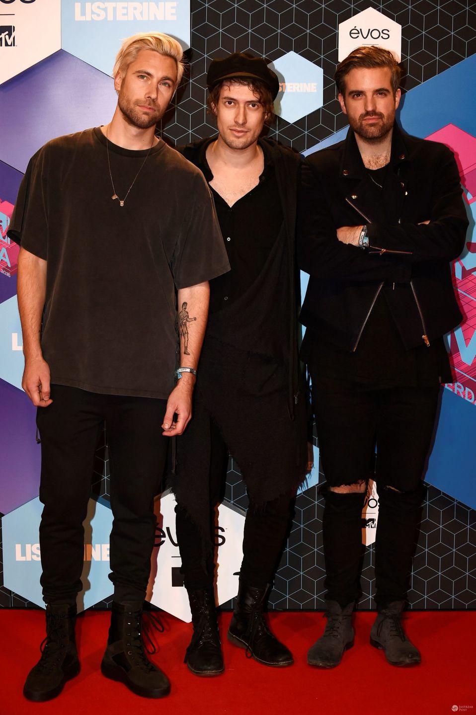 Eloi Youssef, Casper Starreveld, Niles Vandenberg - MTV EMA 2016