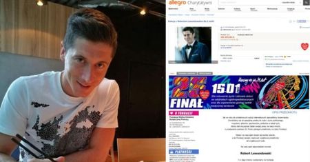 Kolejny rekord aukcji WOŚP. Kolacja z Lewandowskim wylicytowana za… 100 tysięcy złotych!