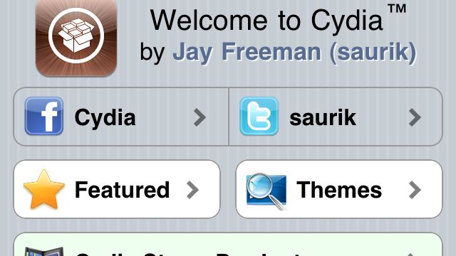Nowość w Cydii - możliwość zarządzania kontem Cydia Store 1