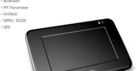 dmedia G5W PND - WiMAX i Bluetooth w jednym