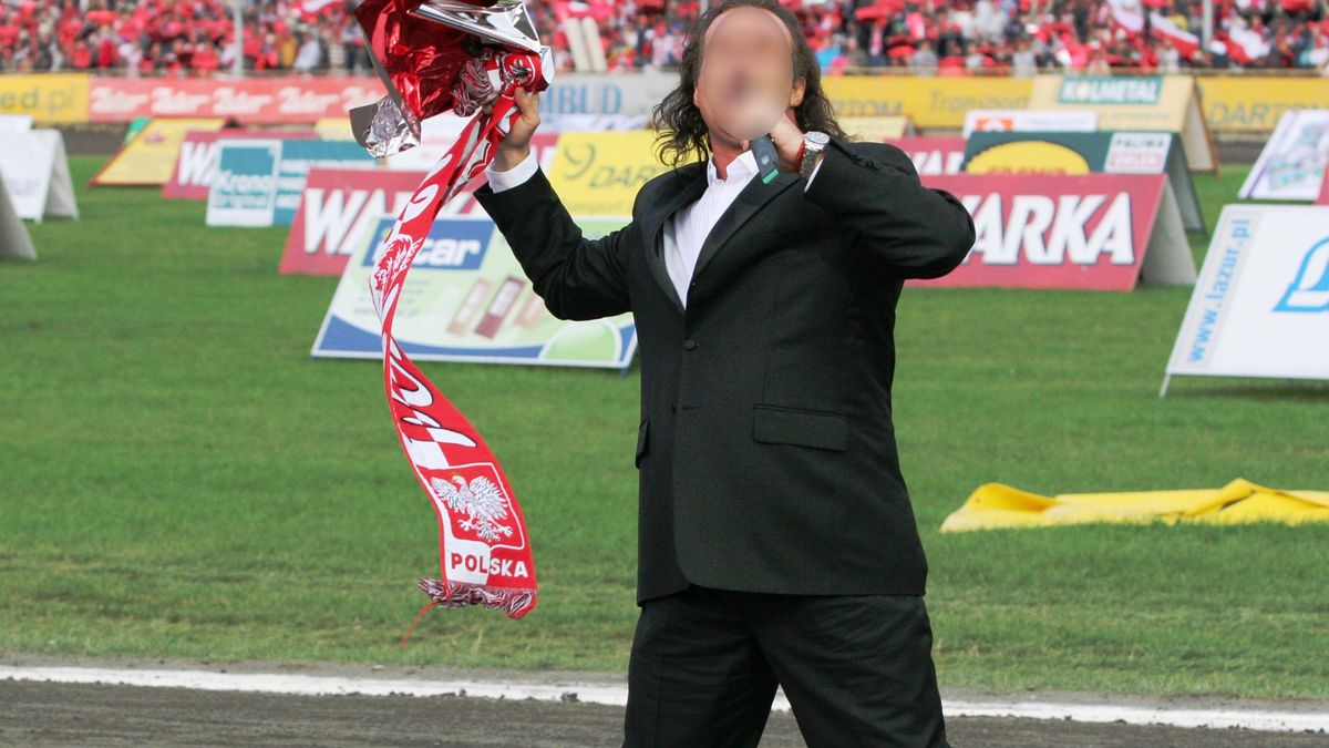 PAP/EPA / PAP/Tomasz Wojtasik  / Marek T. na zawodach żużlowych w Ostrowie
