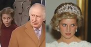 Księżniczka Charlotte MIERZY ZABÓJCZYM WZROKIEM króla Karola III i Camillę. Internauci: "Diana jest wśród nas" (WIDEO)