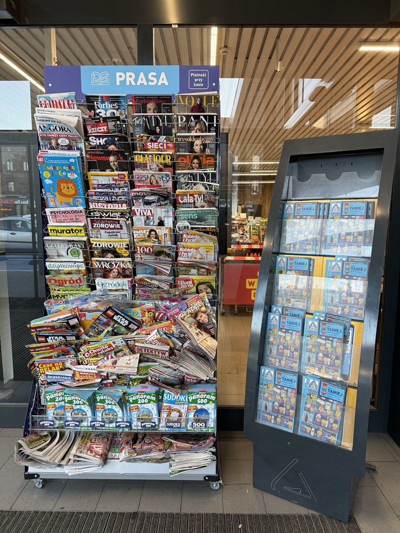 Aldi wprowadza prasę do sprzedaży