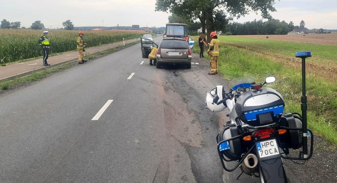 30-latek wjechał w ciągnik