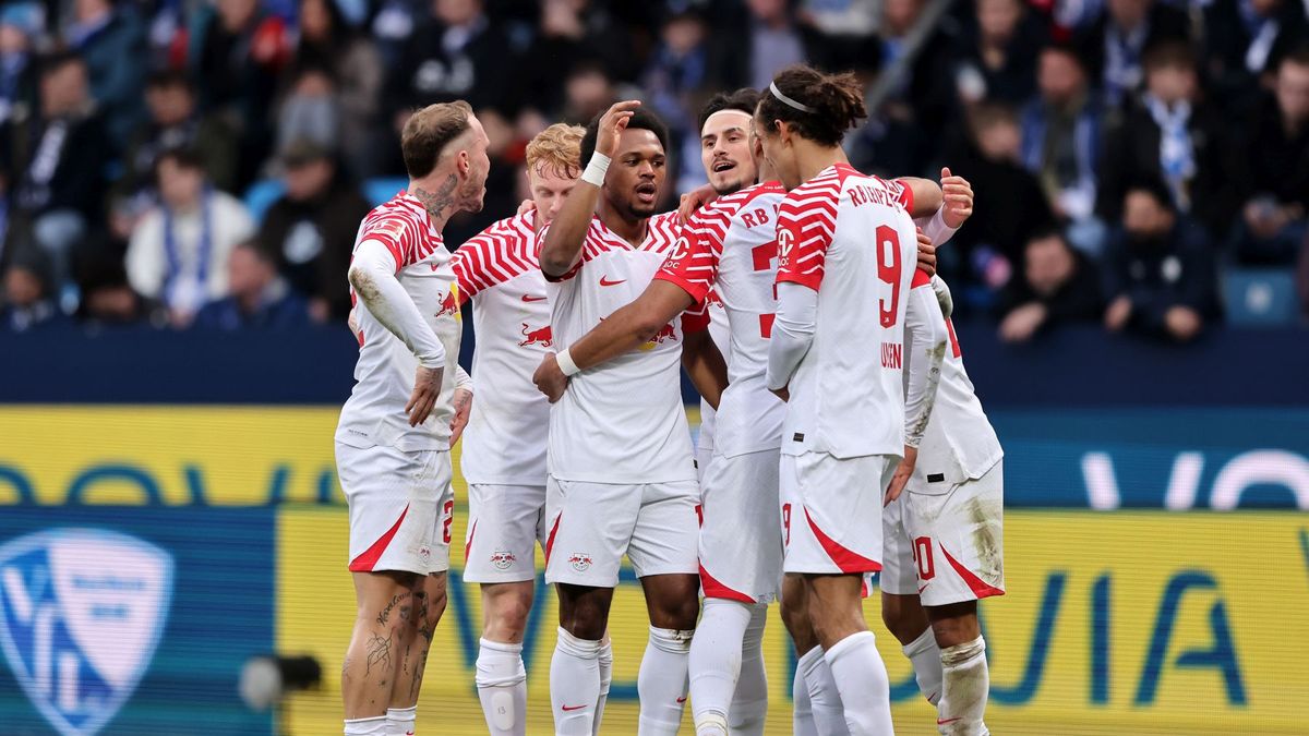 Getty Images / Christof Koepsel / Na zdjęciu: radość piłkarzy RB Lipsk