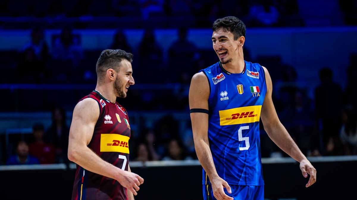 Materiały prasowe / VolleyballWorld / Alessandrio Michieletto (nr 5)