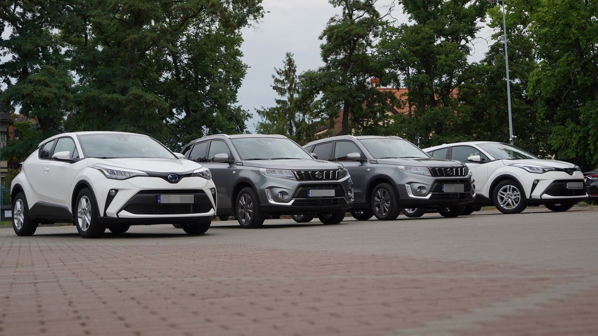 Nowe hybrydowe radiowozy już patrolują ulice na Kujawach