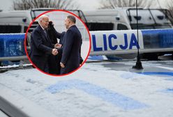 Afera mailowa w policji? Chodzi o zabezpieczenie wizyty Bidena