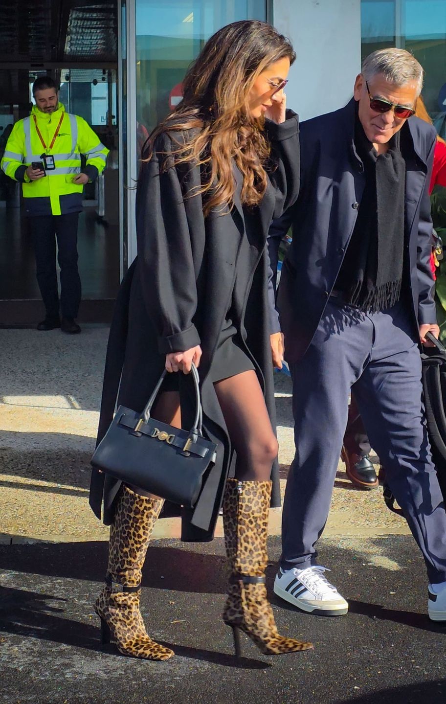 George Clooney i Amal Clooney przylecieli na Olimpiadę