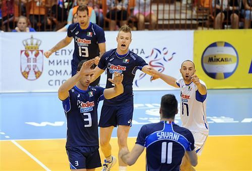 Włosi świętujący awans do Final Six (foto:FIVB)