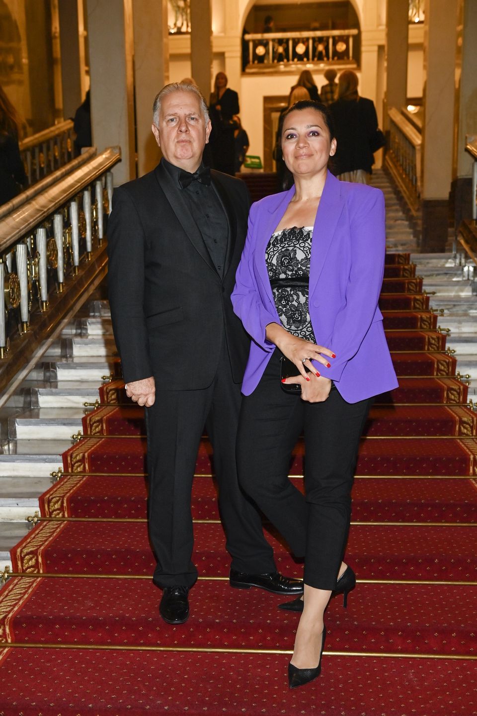 Klaudia Carlos z mężem