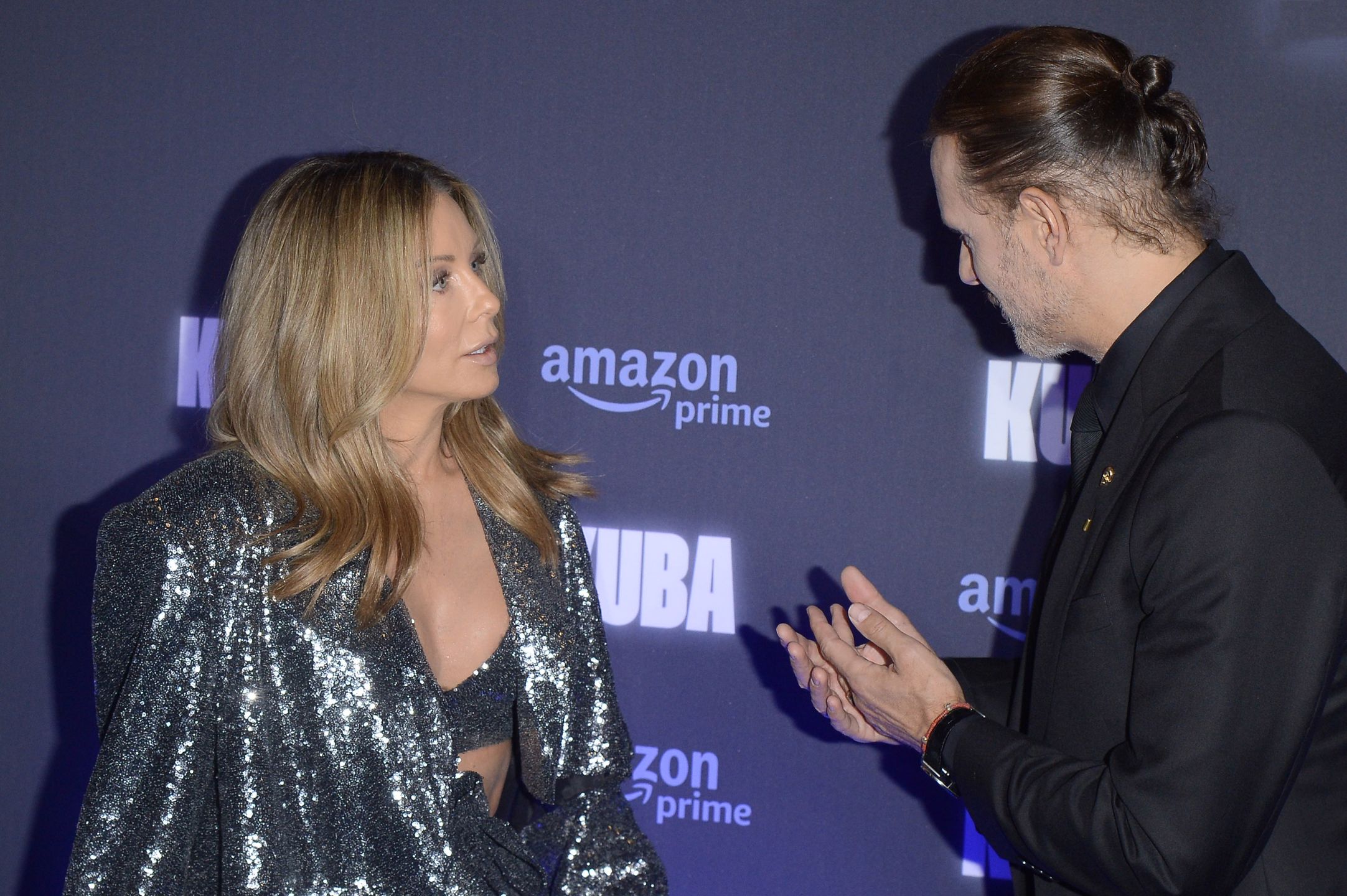 Spięcie Małgorzaty Rozenek i Radosława Majdana na ściance