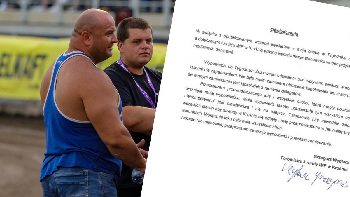 Zdjęcie okładkowe artykułu: WP SportoweFakty / Michał Krupa / Na zdjęciu: Grzegorz Węglarz