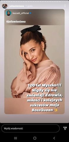 Julia Wieniawa - 22. urodziny