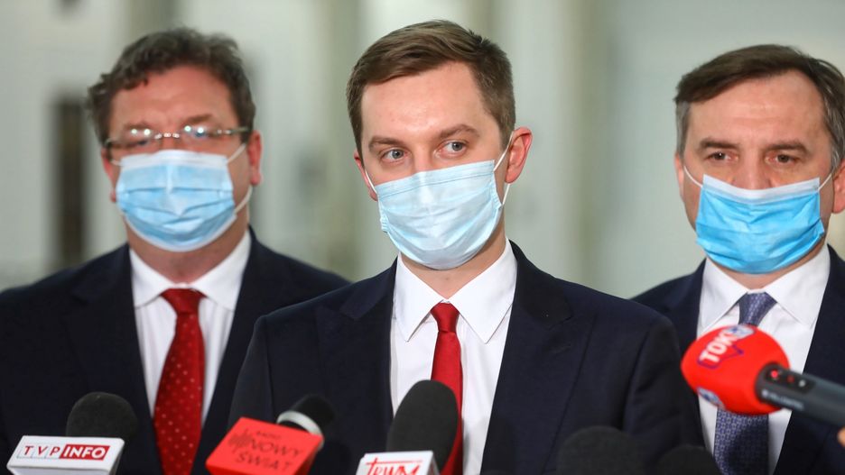 Sebastian Kaleta zabrał głos na konferencji MS o TSUE 