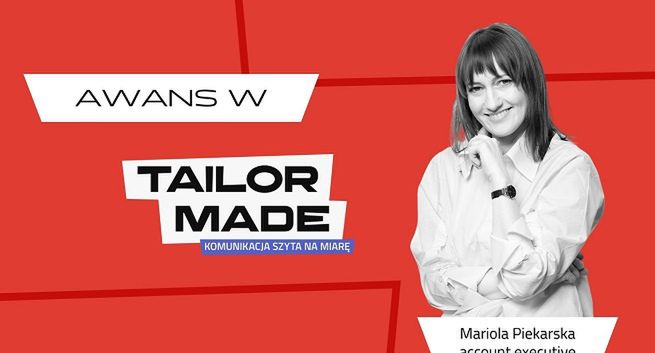 Mariola Piekarska na nowym stanowisku w Tailor Made