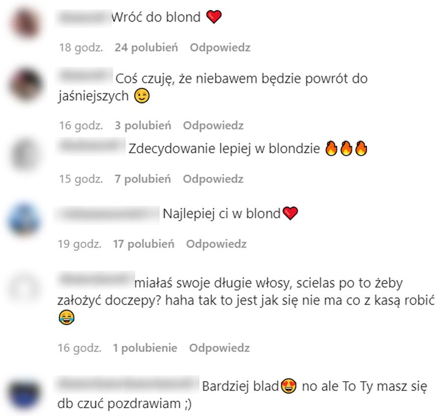 Iza z "Królowych Życia" została brunetką 