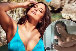 Ashley Graham pokazała się nago. Wyszła spod prysznica, zrobiła sobie selfie