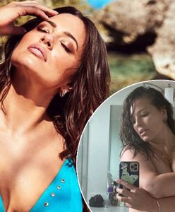 Ashley Graham pokazała się nago. Wyszła spod prysznica, zrobiła sobie selfie