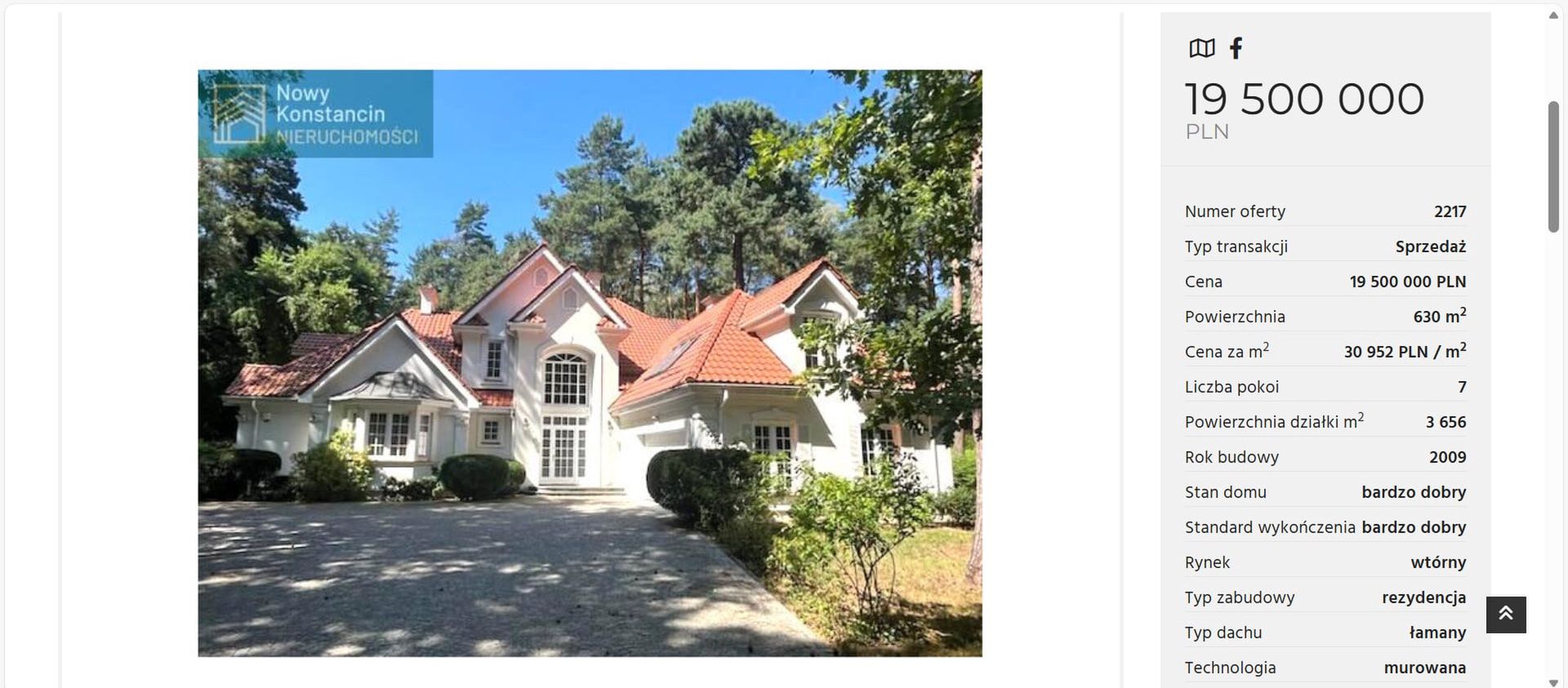 Willę Tomasza Lisa PONOWNIE wystawiono na sprzedaż po 3 latach