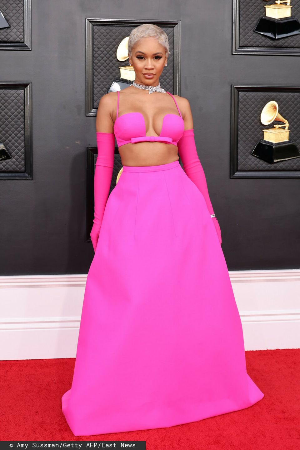 Saweetie – Grammy 2022, kreacja: Valentino