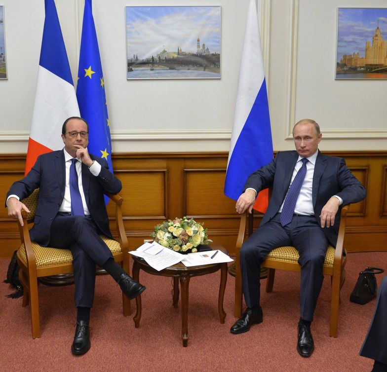Wojna na Ukrainie. Francja pretenduje do wiodącej roli w mediacji na Wschodzie