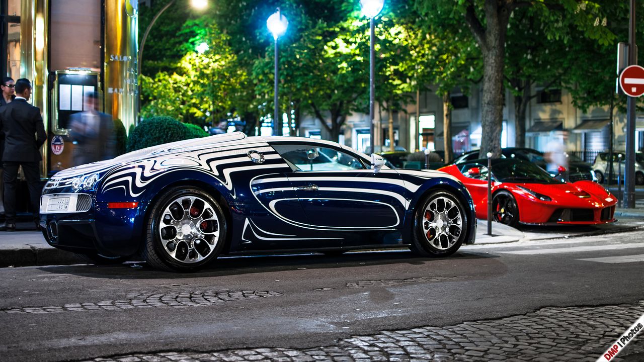 Bugatti Veyron Grand Sport L'or Blanc Pełna rozdzielczość