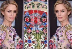 LOOK OF THE DAY: Emily Blunt w kwiatowej sukni marki Alexander McQueen