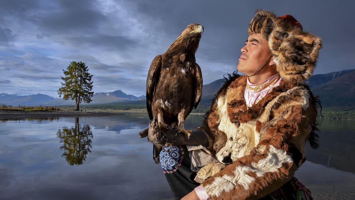 Mongolski sokolnik Jenisbek