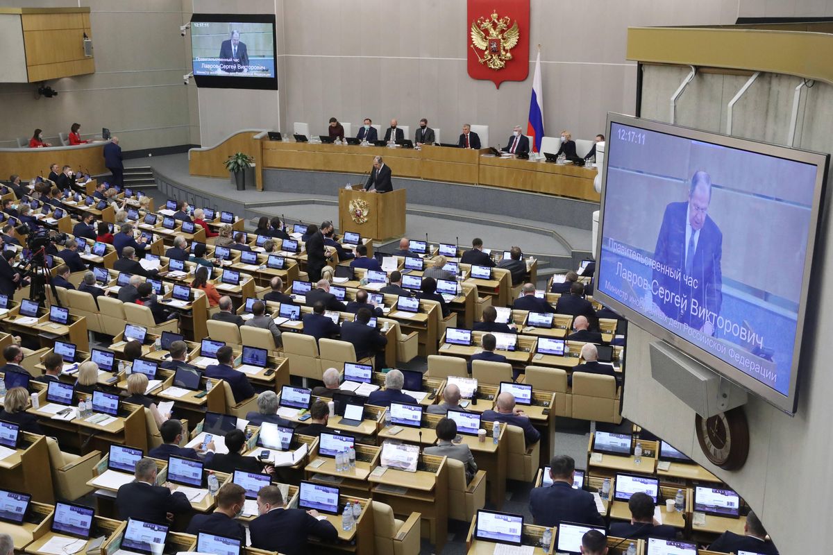 Rosyjski parlament zdecydował. Deputowani zwrócą się do Putina ws. Ukrainy 