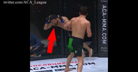 MMA. Nokaut roku?! Zobacz niesamowite uderzenie, zawodnik upadł na twarz