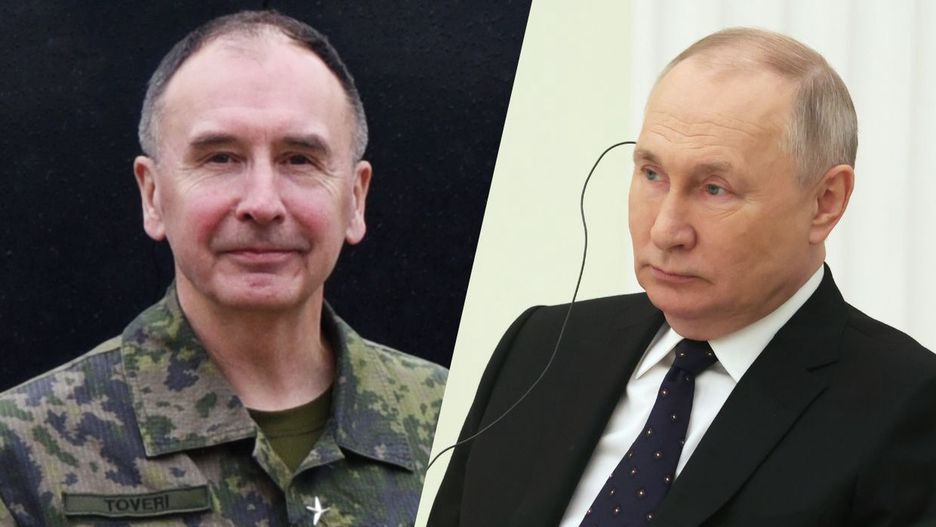 Generał Toveri i Władimir Putin 