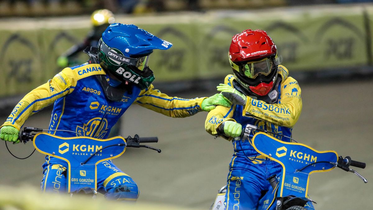 WP SportoweFakty / Arkadiusz Siwek / Na zdjęciu: Martin Vaculik (z lewej) i Andrzej Lebiediew (z prawej)