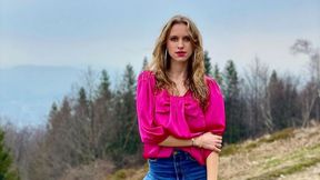 Piękność wspiera polskiego skoczka. W weekend osiągnął najlepszy wynik w karierze