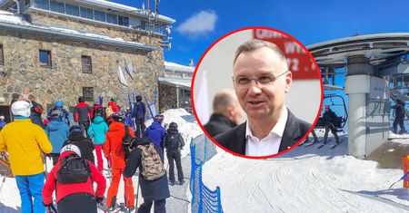 Po wyborach na narty. Andrzej Duda dostrzeżony na Kasprowym