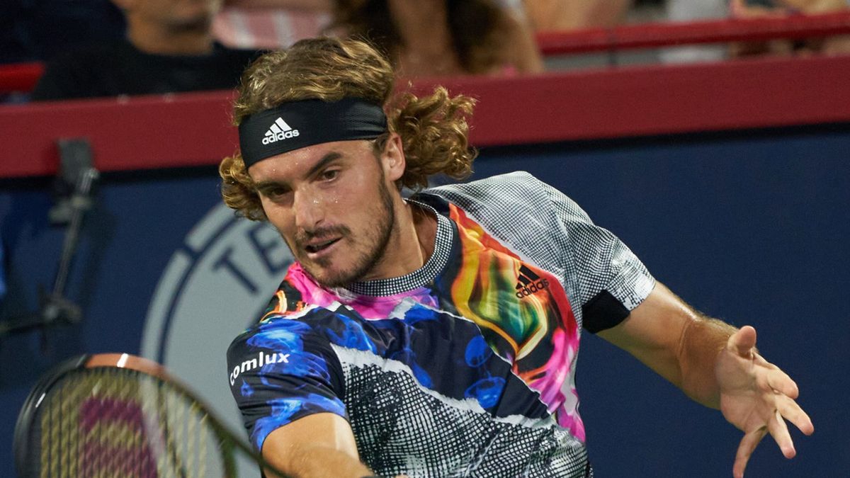 PAP/EPA / ANDRE PICHETTE  / Na zdjęciu: Stefanos Tsitsipas