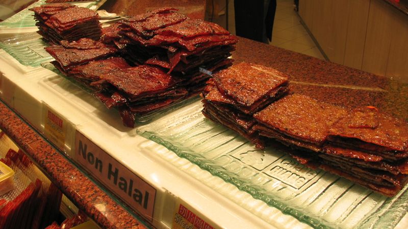 Suszona wieprzowina orientalna